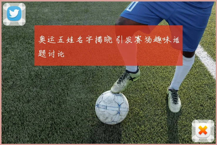奥运五娃名字揭晓 引发赛场趣味话题讨论